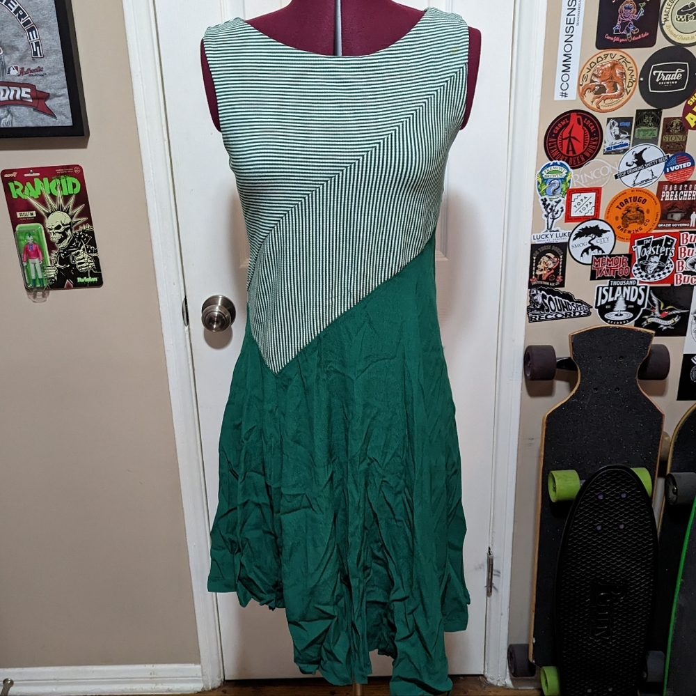 Maeve asymmetrical swing dress